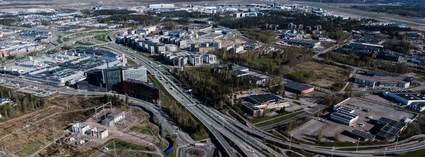 Ilmakuva Vantaalta
