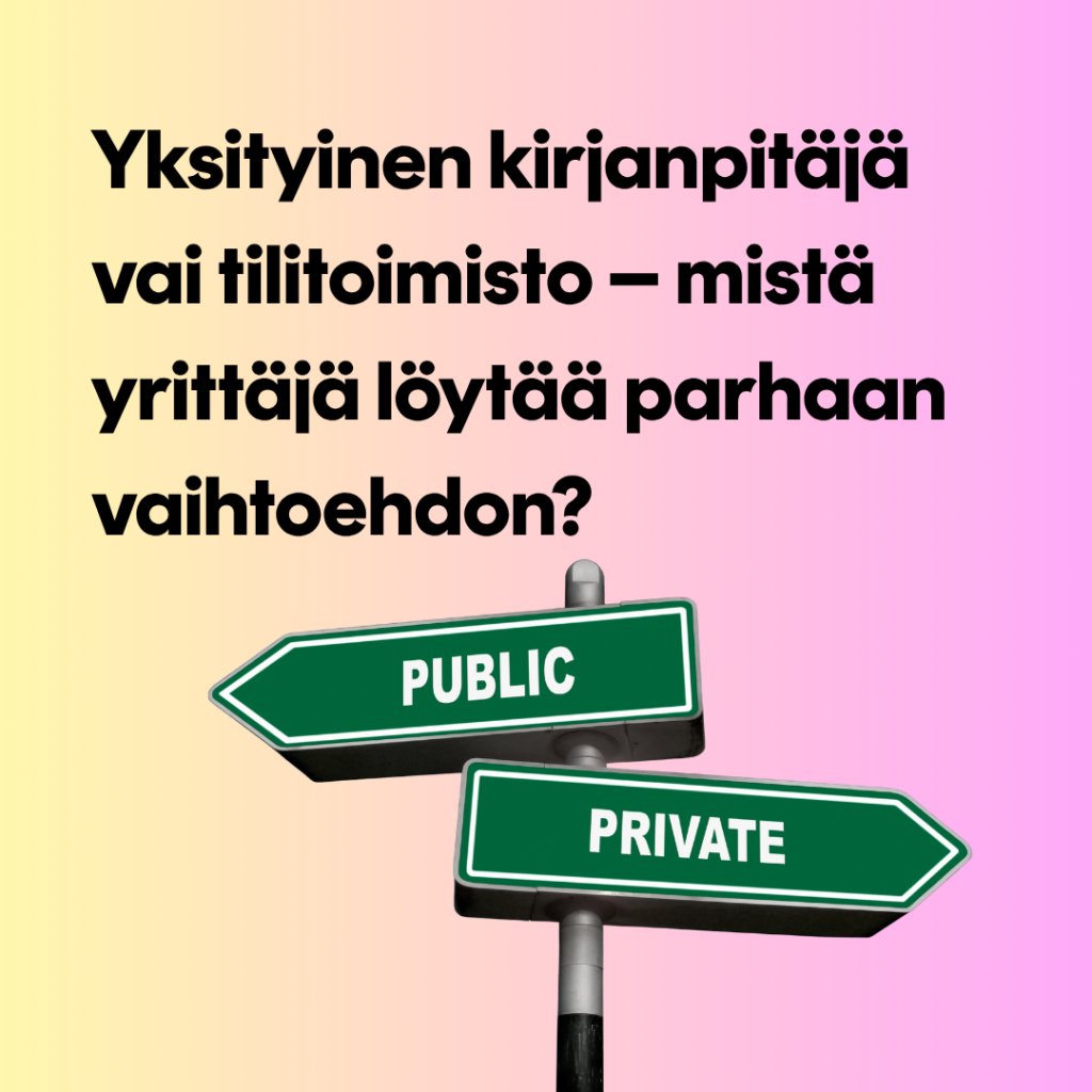 Yksityinen kirjanpitäjä